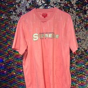 Supreme Pink Graphic  Shirt